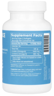 Alternative view of Balance Oil Capsules 60 softgels (1300mg)